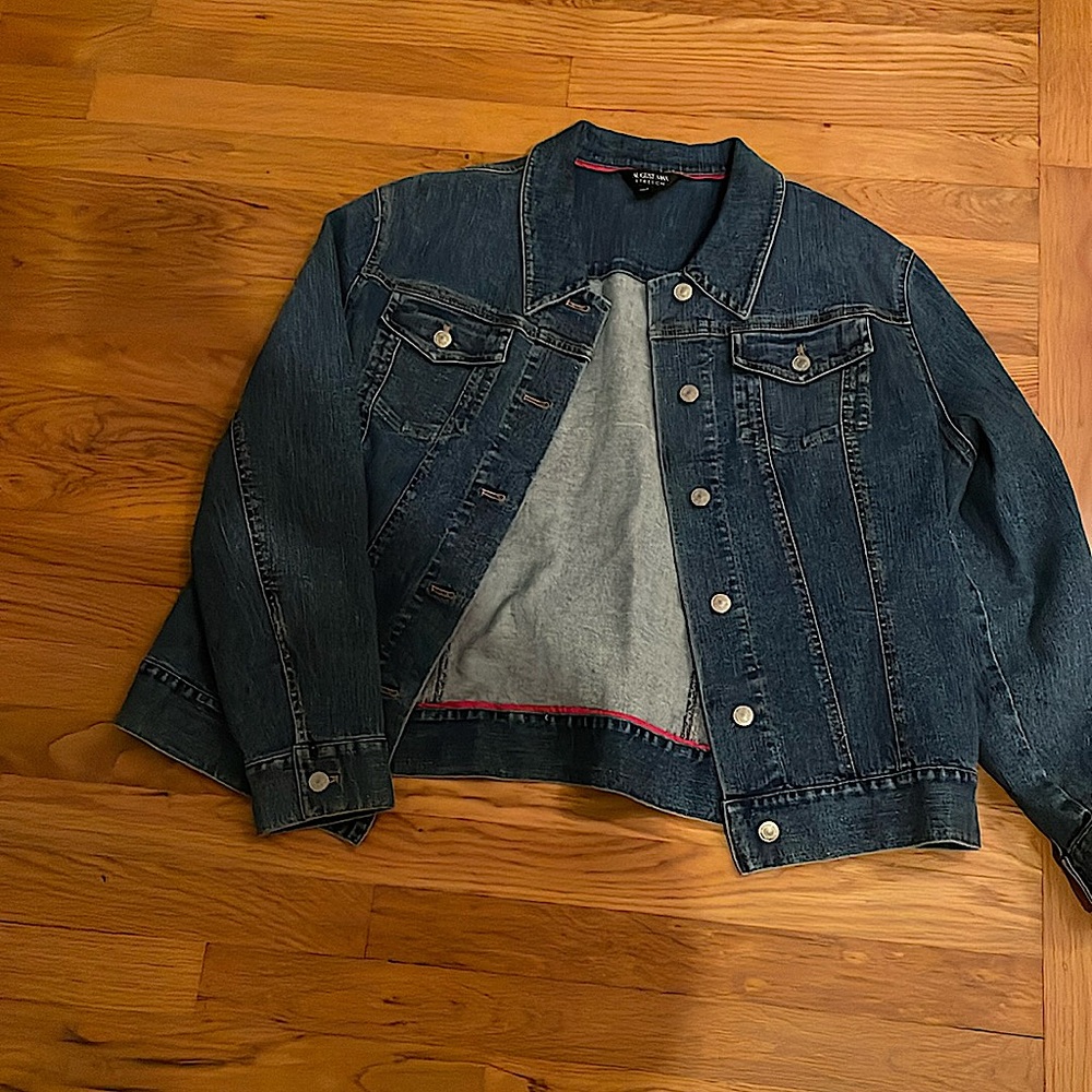 Gently worn jean jacket